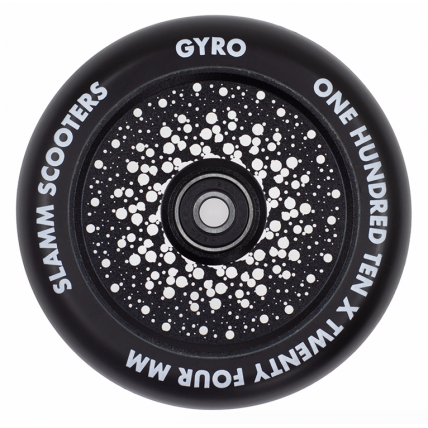 Slamm Gyro Hollow Core Black 110mm Wheel